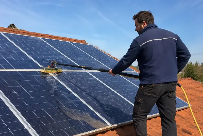Nettoyage et entretien de panneaux solaires à Aubigny-Les Clouzeaux